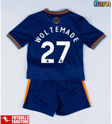 Newcastle United Nick Woltemade #27 Tredje Tröja Barn 2025-26 Kortärmad (+ Korta byxor)