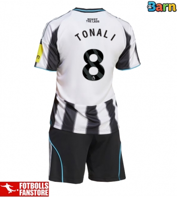 Newcastle United Sandro Tonali #8 Hemmatröja Barn 2025-26 Kortärmad (+ Korta byxor)