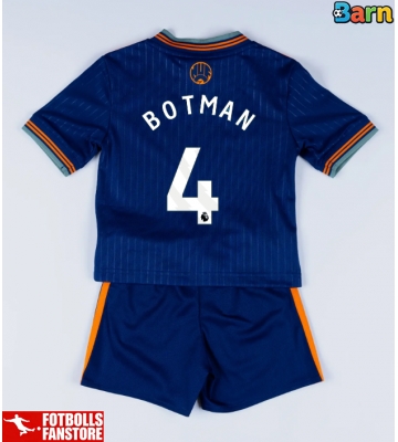 Newcastle United Sven Botman #4 Tredje Tröja Barn 2025-26 Kortärmad (+ Korta byxor)