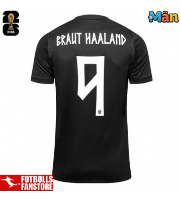 Norge Erling Haaland #9 Bortatröja VM 2026 Kortärmad