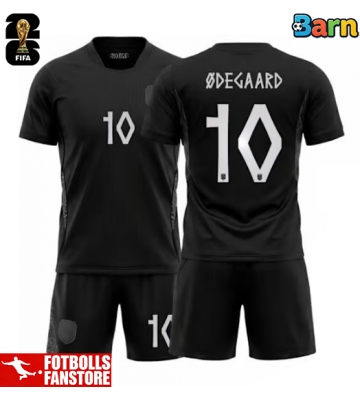 Norge Martin Odegaard #10 Bortatröja Barn VM 2026 Kortärmad (+ Korta byxor)
