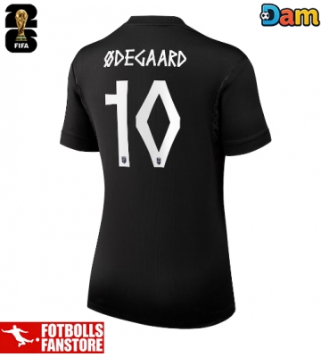 Norge Martin Odegaard #10 Bortatröja Dam VM 2026 Kortärmad