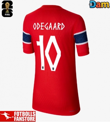 Norge Martin Odegaard #10 Hemmatröja Dam VM 2026 Kortärmad