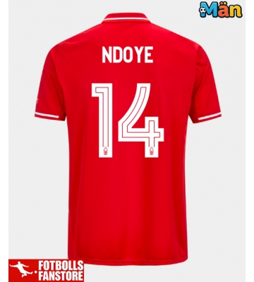 Nottingham Forest Dan Ndoye #14 Hemmatröja 2025-26 Kortärmad