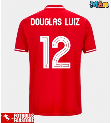 Nottingham Forest Douglas Luiz #12 Hemmatröja 2025-26 Kortärmad