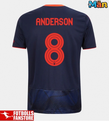 Nottingham Forest Elliot Anderson #8 Tredje Tröja 2025-26 Kortärmad