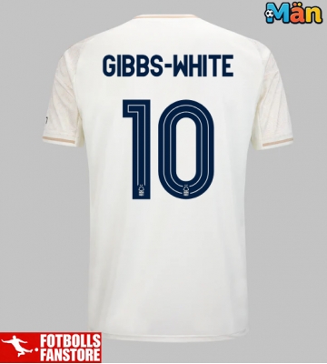 Nottingham Forest Morgan Gibbs-White #10 Bortatröja 2025-26 Kortärmad
