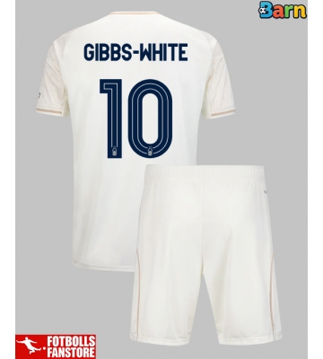 Nottingham Forest Morgan Gibbs-White #10 Bortatröja Barn 2025-26 Kortärmad (+ Korta byxor)
