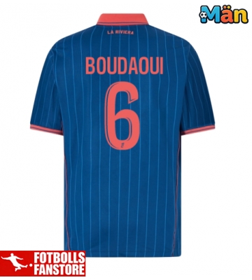 OGC Nice Hicham Boudaoui #6 Tredje Tröja 2025-26 Kortärmad