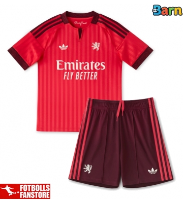 Olympique Lyonnais Bortatröja Barn 2026-27 Kortärmad (+ Korta byxor)