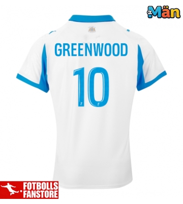 Olympique de Marseille Mason Greenwood #10 Hemmatröja 2025-26 Kortärmad