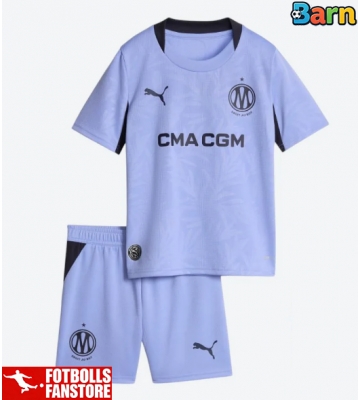 Olympique de Marseille Tredje Tröja Barn 2026-27 Kortärmad (+ Korta byxor)
