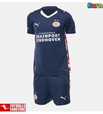 PSV Eindhoven Bortatröja Barn 2025-26 Kortärmad (+ Korta byxor)