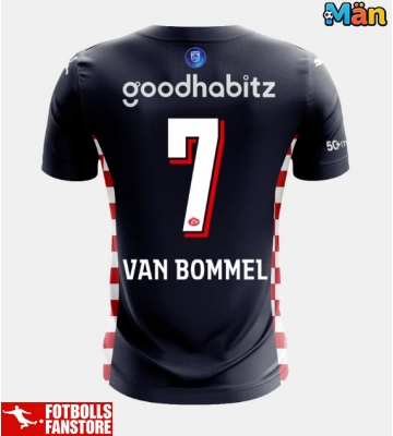 PSV Eindhoven Ruben van Bommel #7 Bortatröja 2025-26 Kortärmad