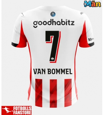 PSV Eindhoven Ruben van Bommel #7 Hemmatröja 2025-26 Kortärmad