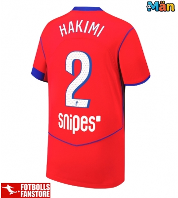 Paris Saint-Germain Achraf Hakimi #2 Tredje Tröja 2025-26 Kortärmad