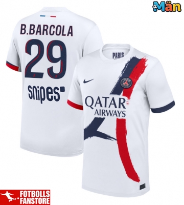 Paris Saint-Germain Bradley Barcola #29 Bortatröja 2025-26 Kortärmad