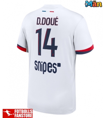 Paris Saint-Germain Desire Doue #14 Bortatröja 2025-26 Kortärmad