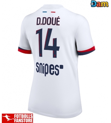 Paris Saint-Germain Desire Doue #14 Bortatröja Dam 2025-26 Kortärmad