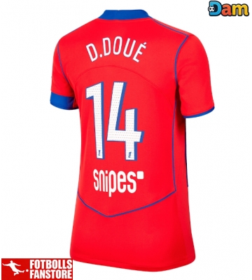 Paris Saint-Germain Desire Doue #14 Tredje Tröja Dam 2025-26 Kortärmad
