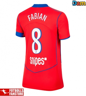 Paris Saint-Germain Fabian Ruiz #8 Tredje Tröja Dam 2025-26 Kortärmad