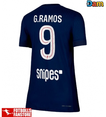 Paris Saint-Germain Goncalo Ramos #9 Hemmatröja Dam 2025-26 Kortärmad