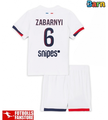 Paris Saint-Germain Illia Zabarnyi #6 Bortatröja Barn 2025-26 Kortärmad (+ Korta byxor)