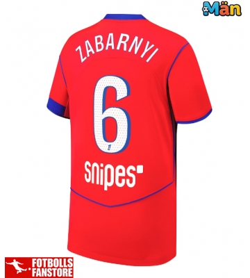Paris Saint-Germain Illia Zabarnyi #6 Tredje Tröja 2025-26 Kortärmad