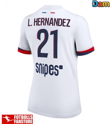 Paris Saint-Germain Lucas Hernandez #21 Bortatröja Dam 2025-26 Kortärmad