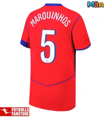 Paris Saint-Germain Marquinhos #5 Tredje Tröja 2025-26 Kortärmad