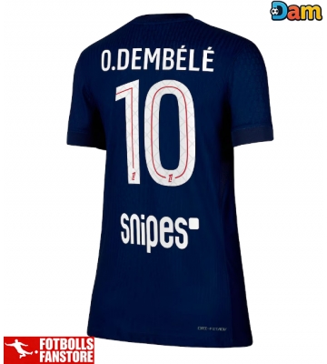 Paris Saint-Germain Ousmane Dembele #10 Hemmatröja Dam 2025-26 Kortärmad