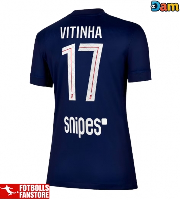 Paris Saint-Germain Vitinha #17 Hemmatröja Dam 2025-26 Kortärmad
