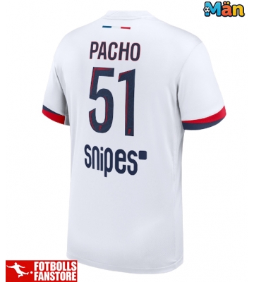 Paris Saint-Germain Willian Pacho #51 Bortatröja 2025-26 Kortärmad