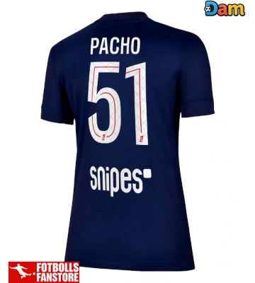 Paris Saint-Germain Willian Pacho #51 Hemmatröja Dam 2025-26 Kortärmad
