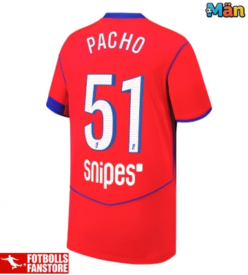 Paris Saint-Germain Willian Pacho #51 Tredje Tröja 2025-26 Kortärmad