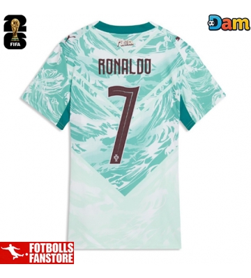 Portugal Cristiano Ronaldo #7 Bortatröja Dam VM 2026 Kortärmad