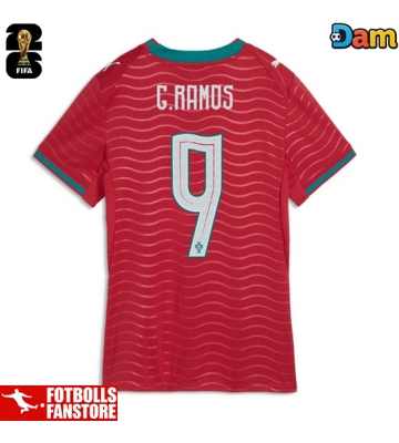 Portugal Goncalo Ramos #9 Hemmatröja Dam VM 2026 Kortärmad