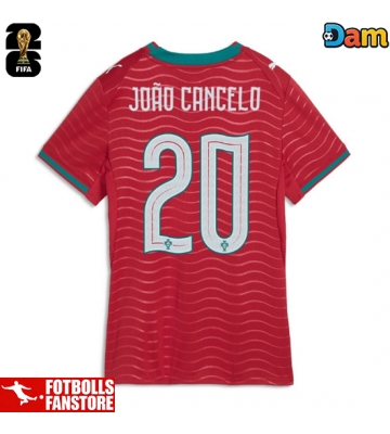 Portugal Joao Cancelo #20 Hemmatröja Dam VM 2026 Kortärmad