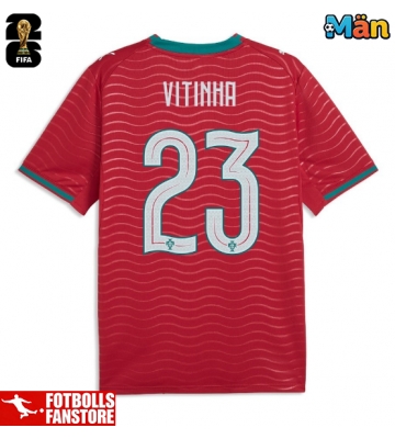 Portugal Vitinha #23 Hemmatröja VM 2026 Kortärmad