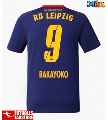 RB Leipzig Johan Bakayoko #9 Bortatröja 2025-26 Kortärmad