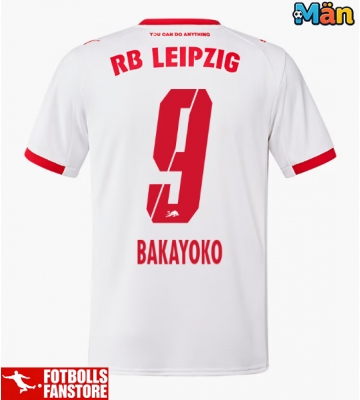 RB Leipzig Johan Bakayoko #9 Hemmatröja 2025-26 Kortärmad