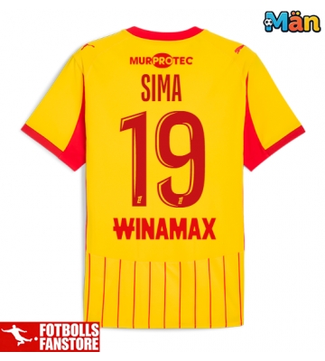 RC Lens Abdallah Sima #19 Hemmatröja 2025-26 Kortärmad