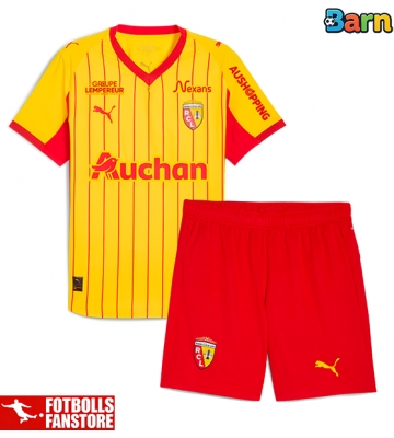 RC Lens Hemmatröja Barn 2025-26 Kortärmad (+ Korta byxor)