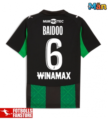 RC Lens Samson Baidoo #6 Bortatröja 2025-26 Kortärmad