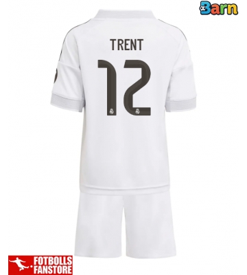 Real Madrid Alexander-Arnold #12 Hemmatröja Barn 2025-26 Kortärmad (+ Korta byxor)