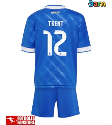 Real Madrid Alexander-Arnold #12 Tredje Tröja Barn 2025-26 Kortärmad (+ Korta byxor)