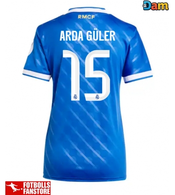 Real Madrid Arda Guler #15 Tredje Tröja Dam 2025-26 Kortärmad