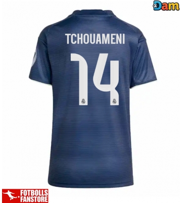 Real Madrid Aurelien Tchouameni #14 Bortatröja Dam 2025-26 Kortärmad