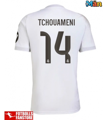 Real Madrid Aurelien Tchouameni #14 Hemmatröja 2025-26 Kortärmad