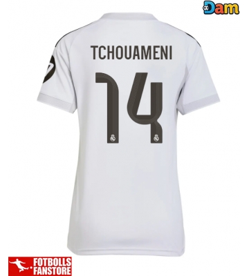 Real Madrid Aurelien Tchouameni #14 Hemmatröja Dam 2025-26 Kortärmad